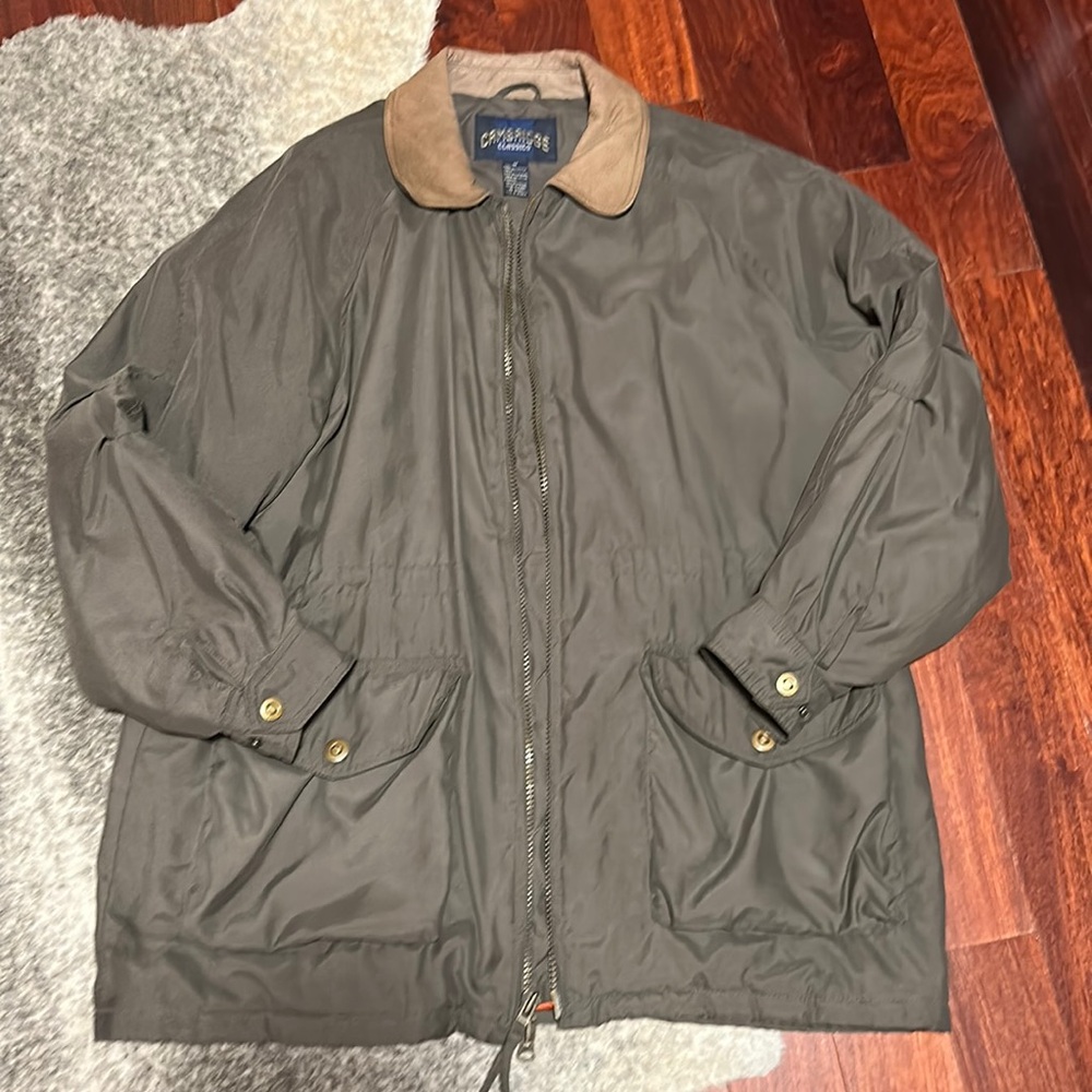 Vintage nylon barn coat